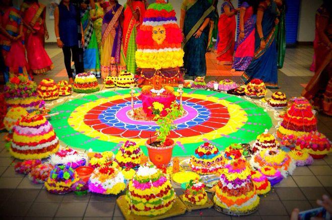 PHOTOS: Bathukamma Festival Celebrations