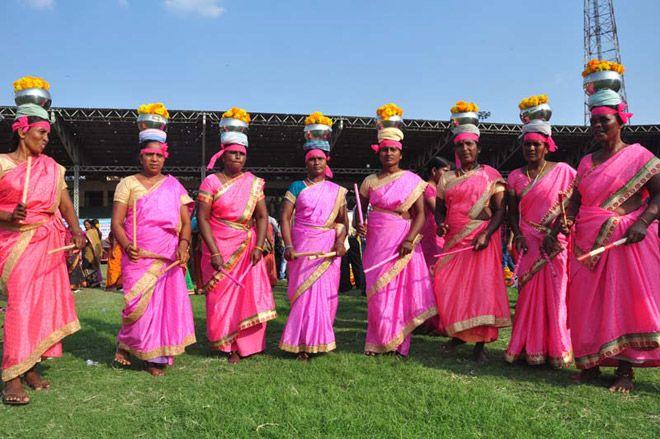 PHOTOS: Bathukamma Festival Celebrations