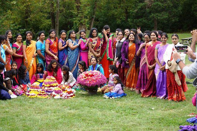 PHOTOS: Bathukamma Festival Celebrations