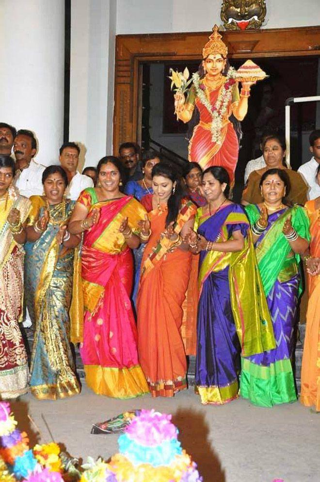 PHOTOS: Bathukamma Festival Celebrations