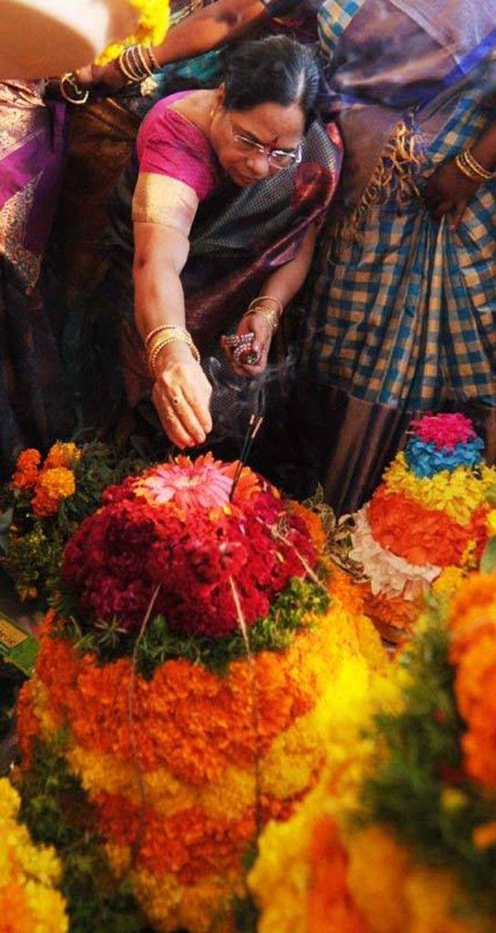PHOTOS: Bathukamma Festival Celebrations