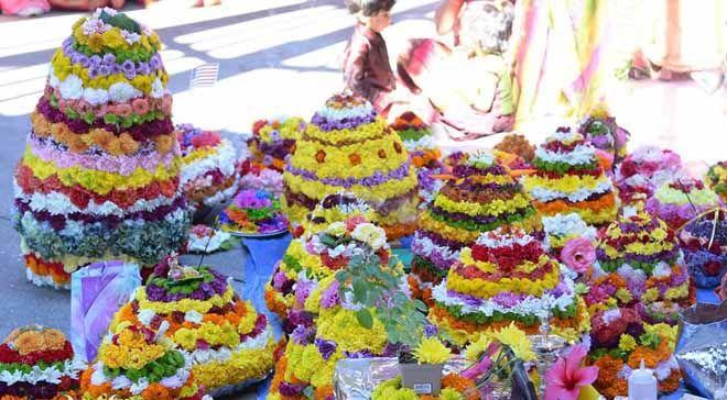 PHOTOS: Bathukamma Festival Celebrations
