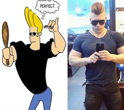 PHOTOS: People Who Look Exactly Like's Cartoon Characters