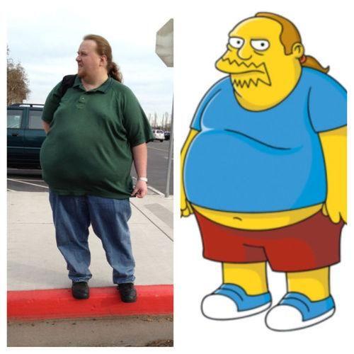 PHOTOS: People Who Look Exactly Like's Cartoon Characters