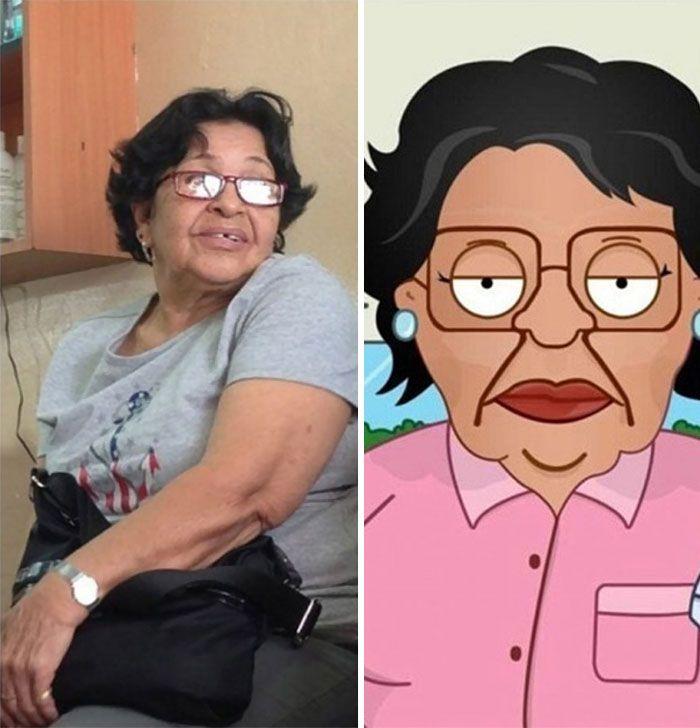 PHOTOS: People Who Look Exactly Like's Cartoon Characters