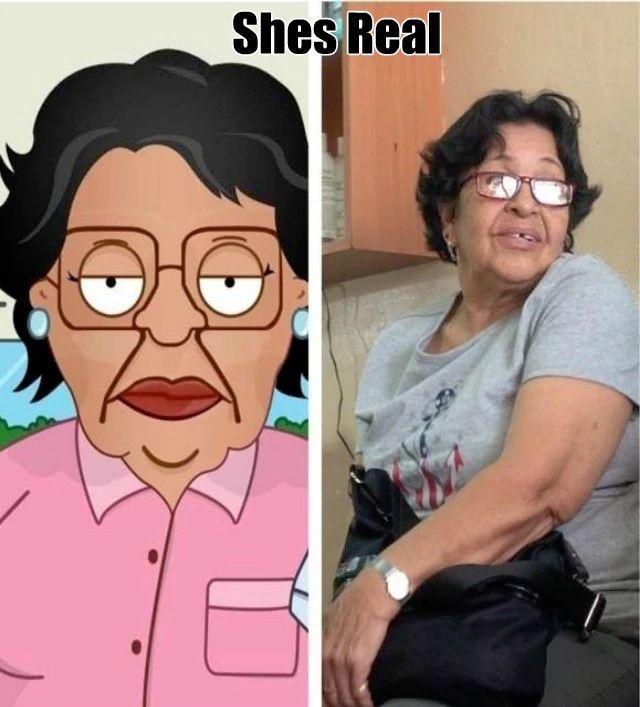 PHOTOS: People Who Look Exactly Like's Cartoon Characters