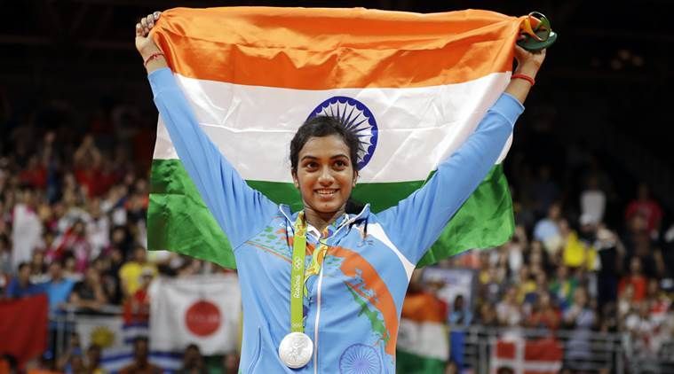 PV Sindhu gets a Rousing Welcome in Vijayawada