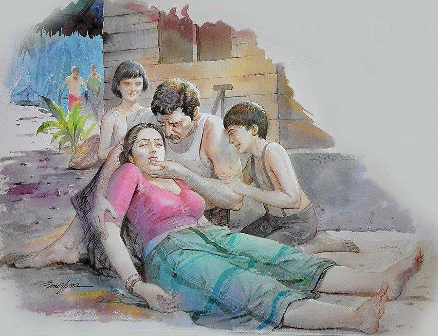 Paintings of Artist Mohan Manimala