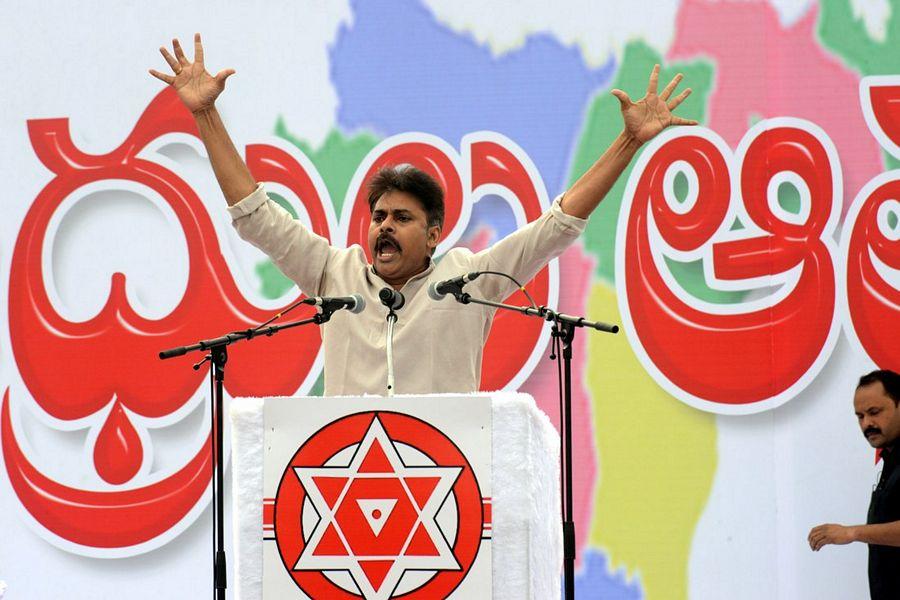 Power Star Pawan Kalyan Latest Photos at Kakinada