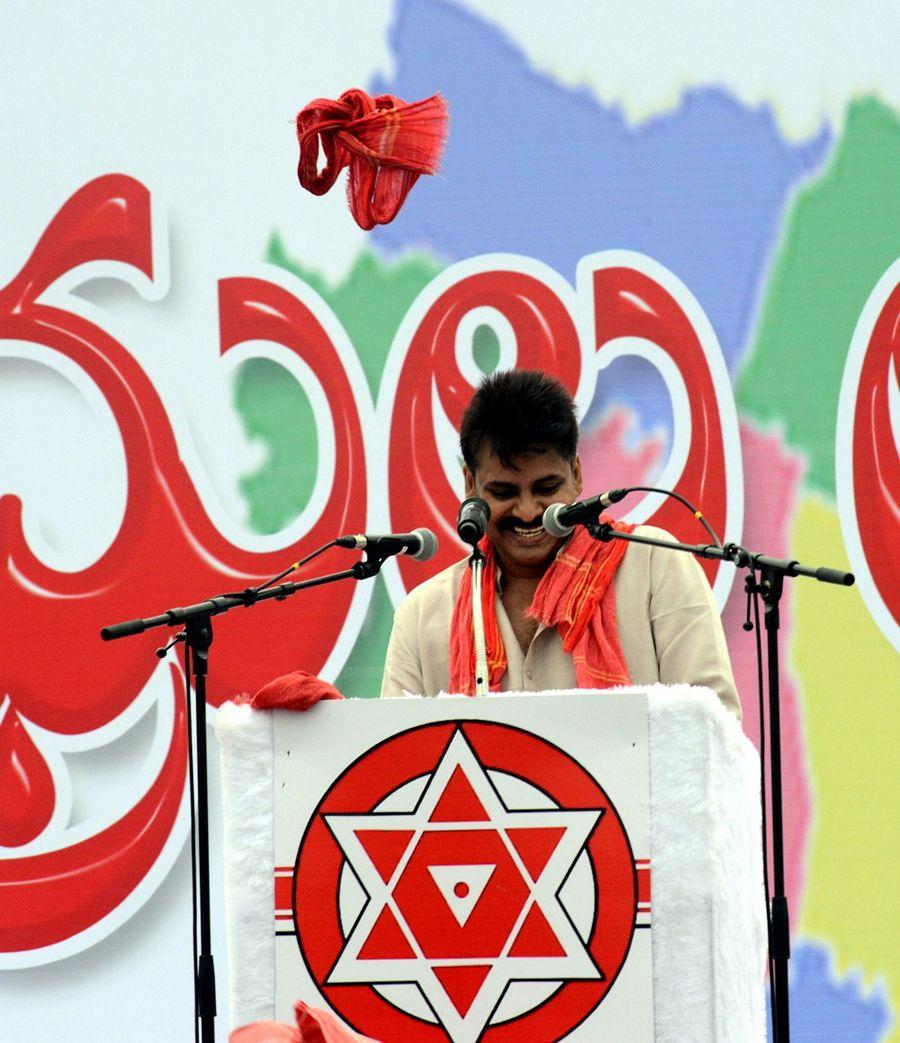 Power Star Pawan Kalyan Latest Photos at Kakinada