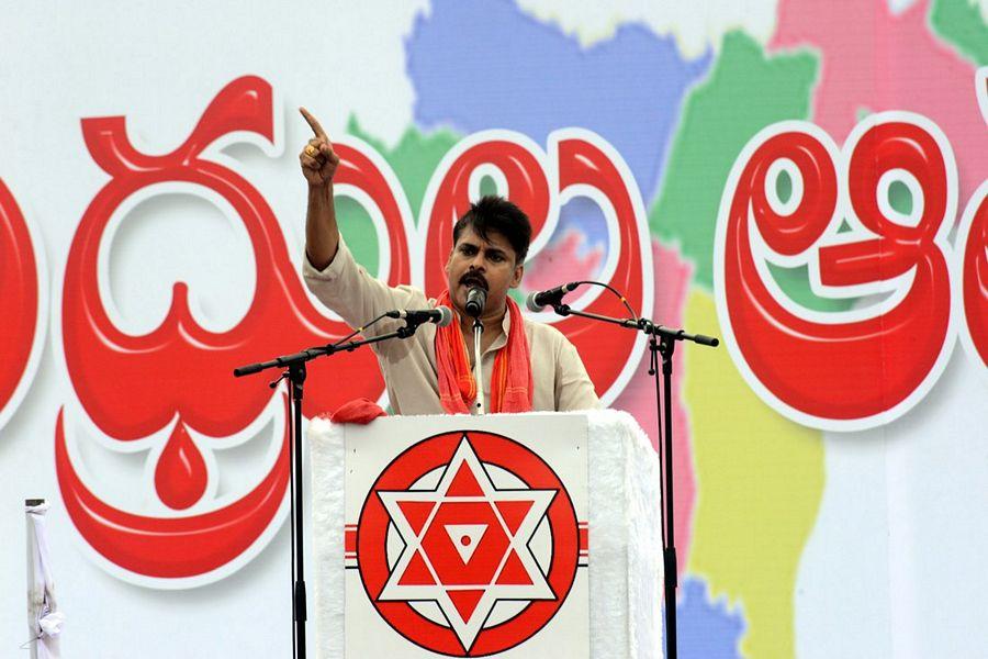 Power Star Pawan Kalyan Latest Photos at Kakinada