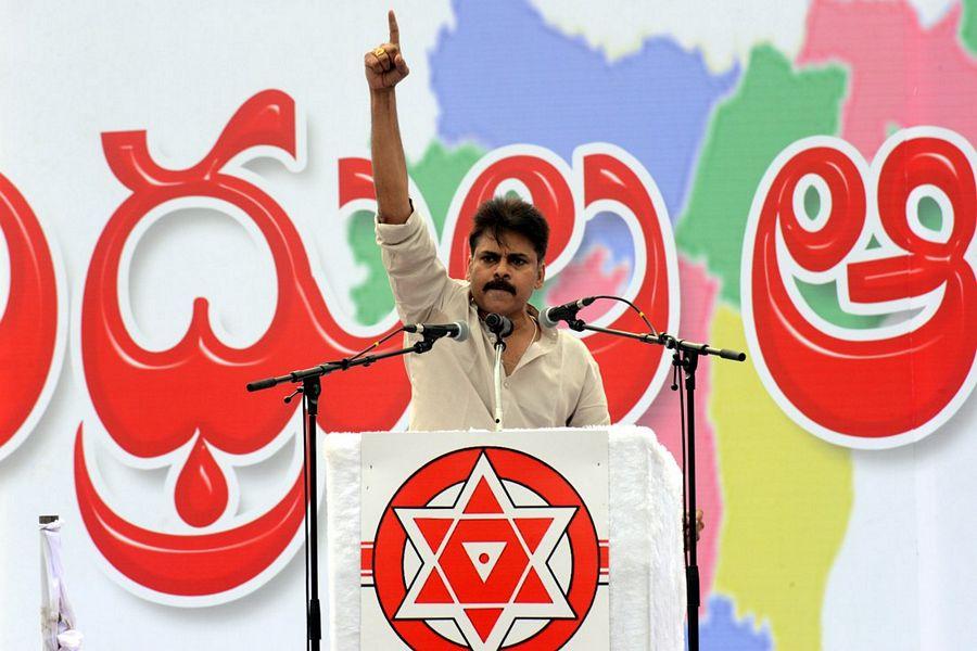Power Star Pawan Kalyan Latest Photos at Kakinada