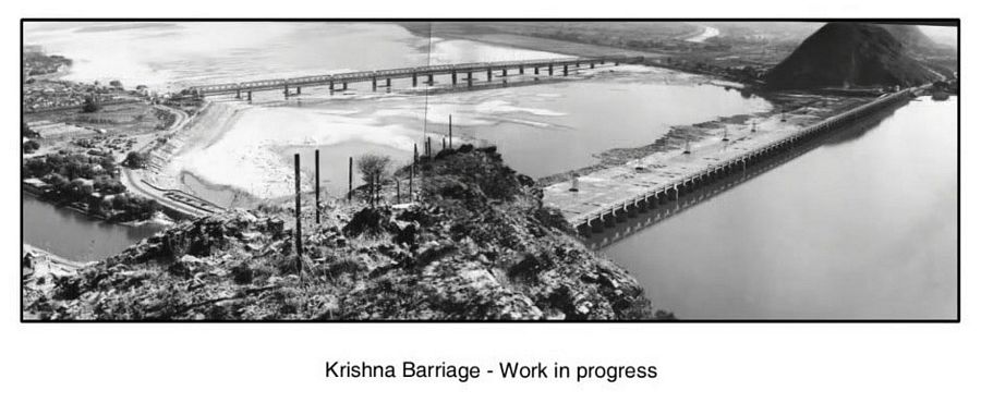Prakasam Barrage Construction Rare Photos