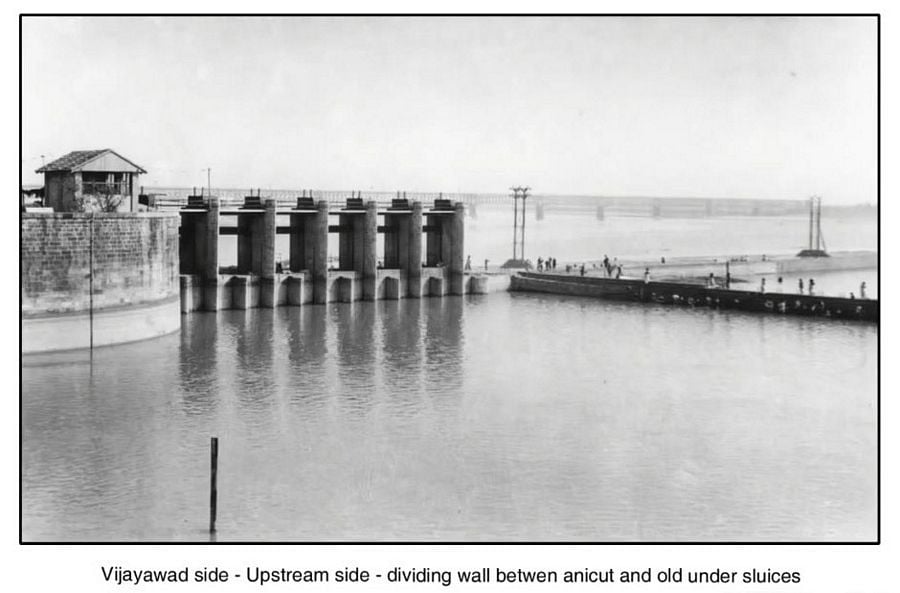 Prakasam Barrage Construction Rare Photos