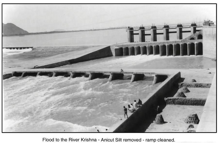 Prakasam Barrage Construction Rare Photos