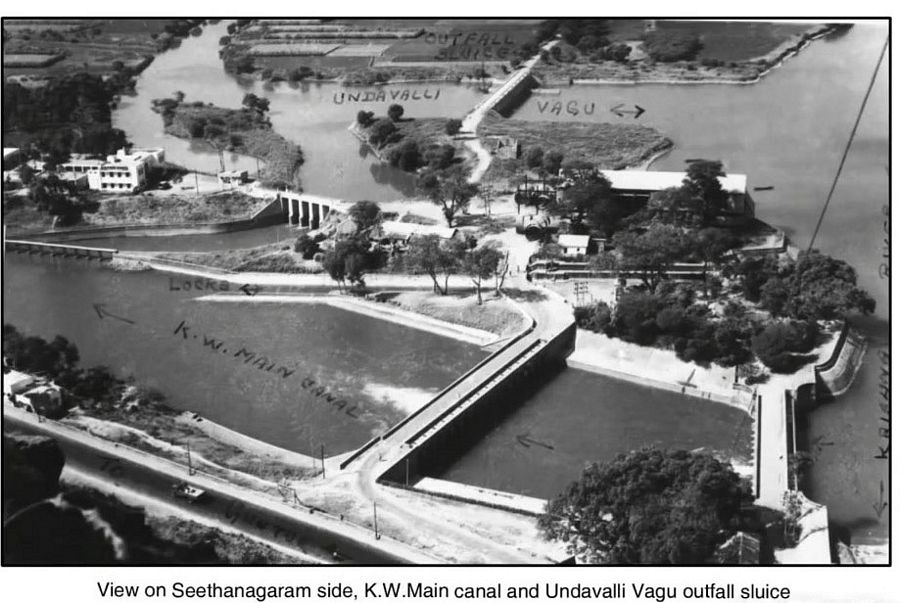 Prakasam Barrage Construction Rare Photos