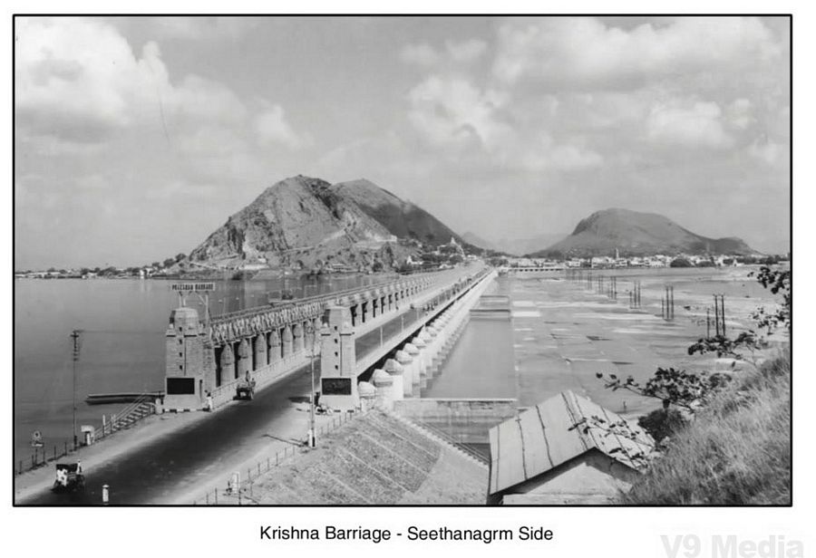 Prakasam Barrage Construction Rare Photos