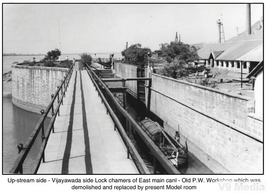 Prakasam Barrage Construction Rare Photos