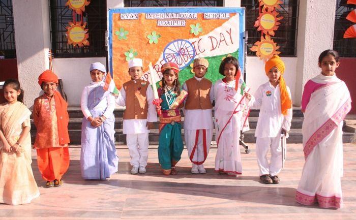 Republic Day Celebrations in Schools Photos