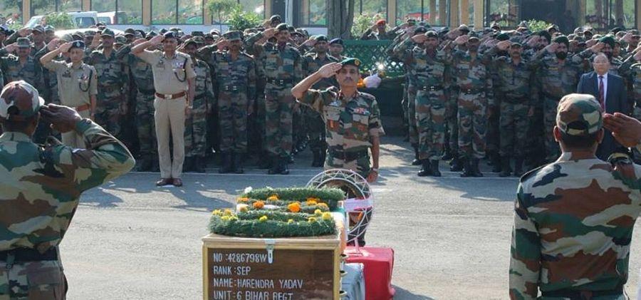  Soldiers martyred in the Uri Attack Photos