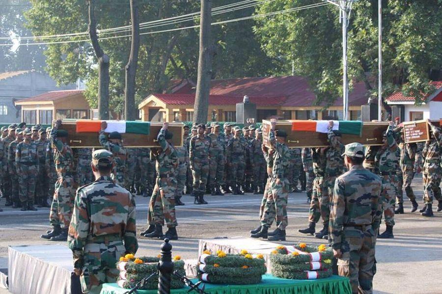  Soldiers martyred in the Uri Attack Photos