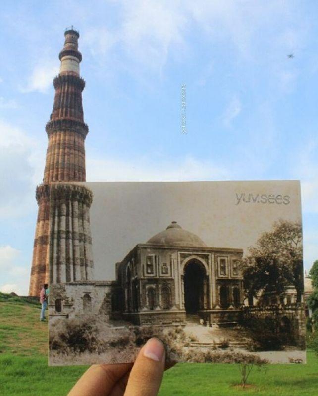 Trace the evolution of Delhi’s famous landmarks