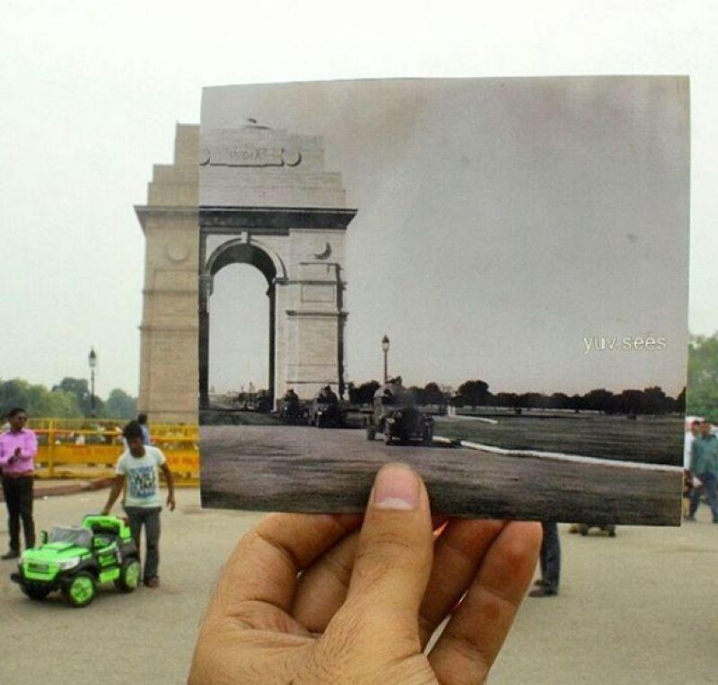 Trace the evolution of Delhi’s famous landmarks