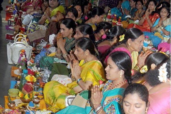 Varalakshmi Vratham Richly Done In Telugu States