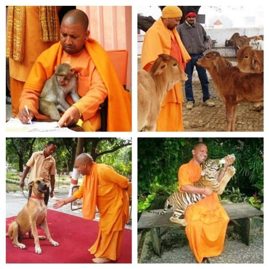 YOGI ADITYANATH Rare Photos