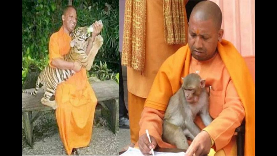 YOGI ADITYANATH Rare Photos