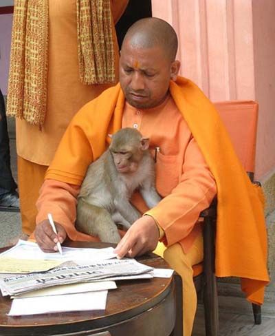 YOGI ADITYANATH Rare Photos