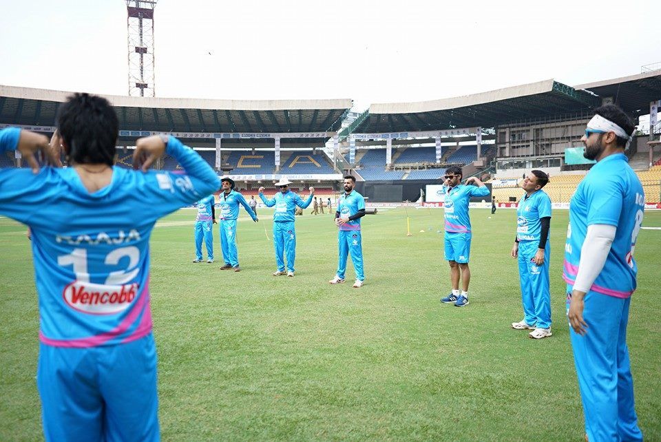 CCL 6 Mumbai Heroes Vs Punjab De Sher T20 Match Photos