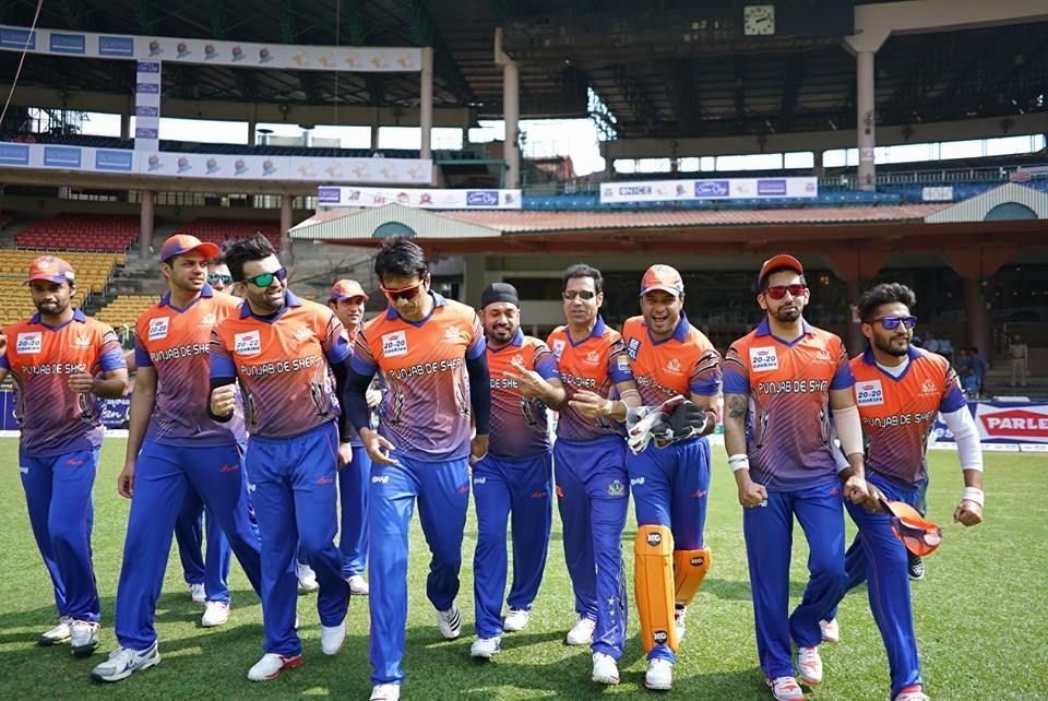 CCL 6 Mumbai Heroes Vs Punjab De Sher T20 Match Photos
