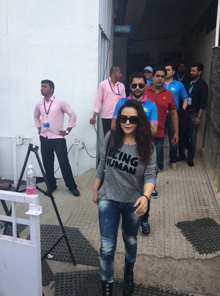 CCL 6 Mumbai Heroes Vs Punjab De Sher T20 Match Photos