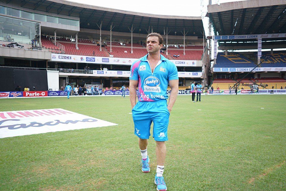 CCL 6 Mumbai Heroes Vs Punjab De Sher T20 Match Photos