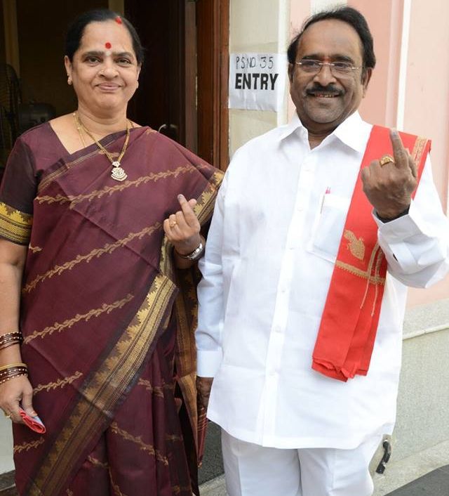 Celebrities Cast Their Vote in GHMC Elections Photos