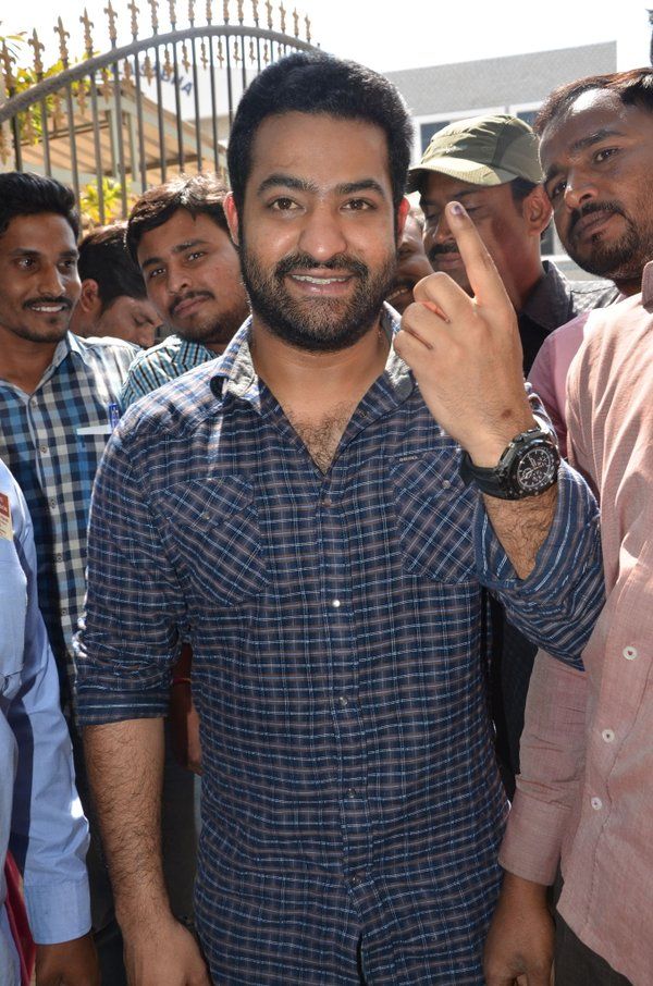 Celebrities Cast Their Vote in GHMC Elections Photos