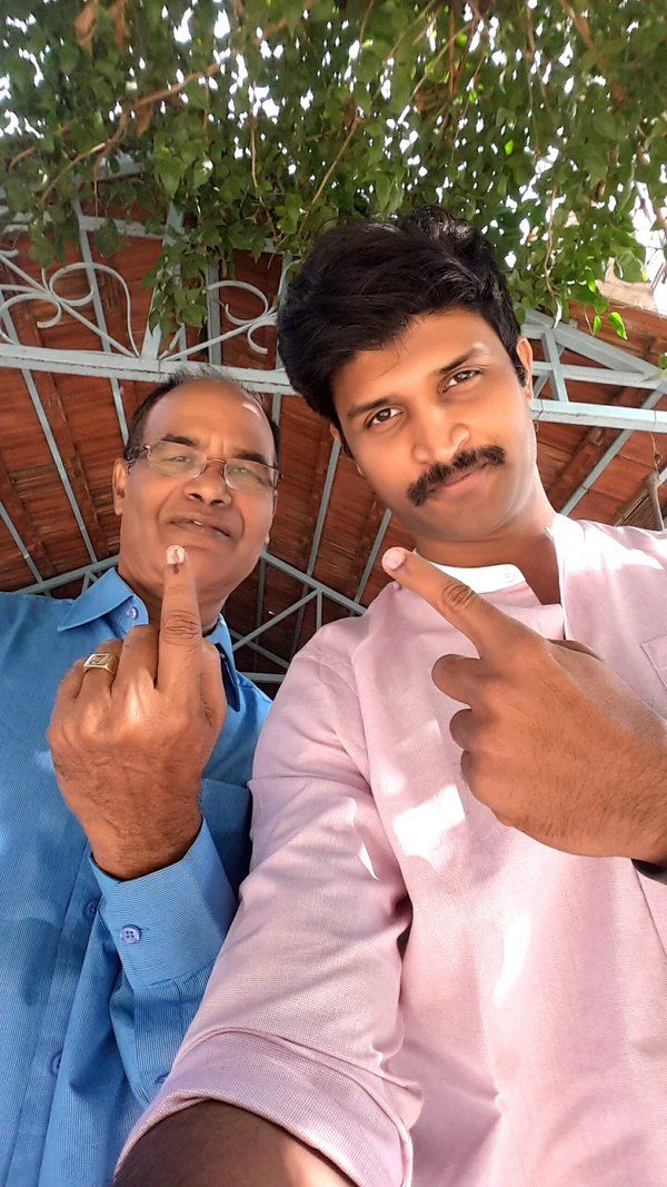 Celebrities Cast Their Vote in GHMC Elections Photos