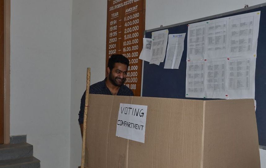 Celebrities Cast Their Vote in GHMC Elections Photos