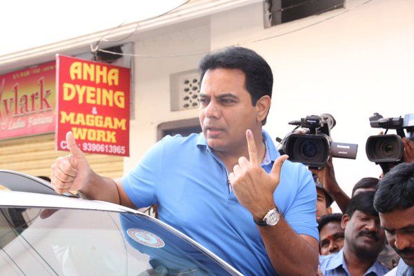 Celebrities Cast Their Vote in GHMC Elections Photos