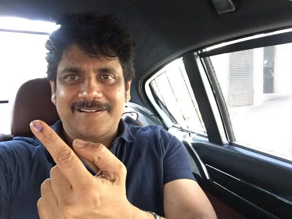 Celebrities Cast Their Vote in GHMC Elections Photos