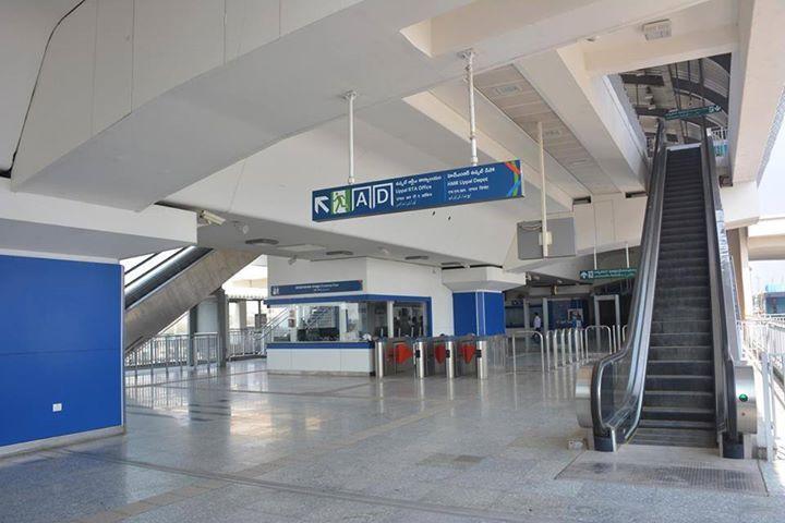 First look of Hyderabad Metro Rail Station at Nagole