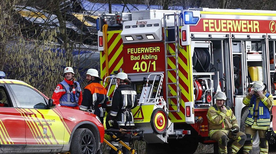 Germany Train Crash Photos