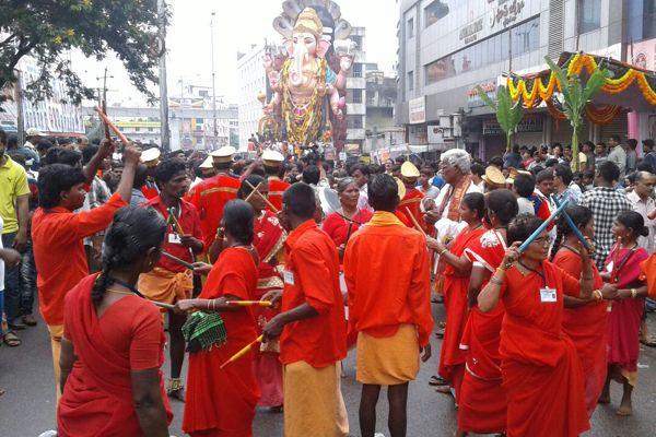 Khairatabad Ganesh Nimajjanam Photos
