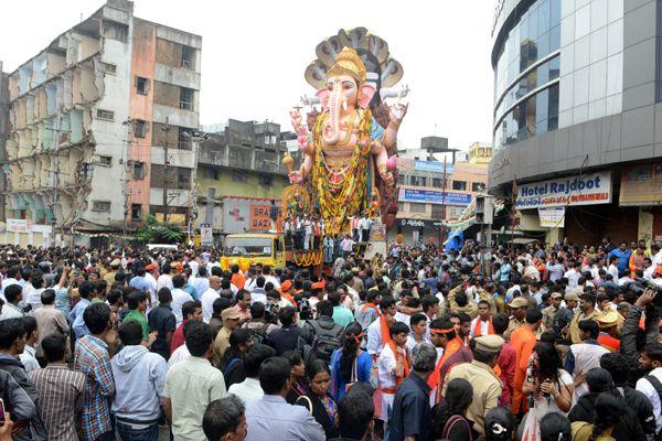 Khairatabad Ganesh Nimajjanam Photos