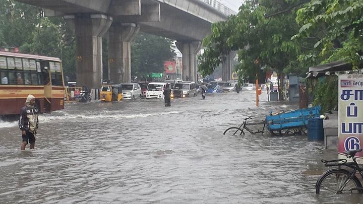 Latest chennai airport floods photos