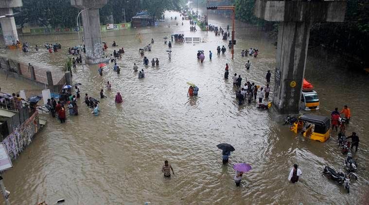 Latest chennai airport floods photos