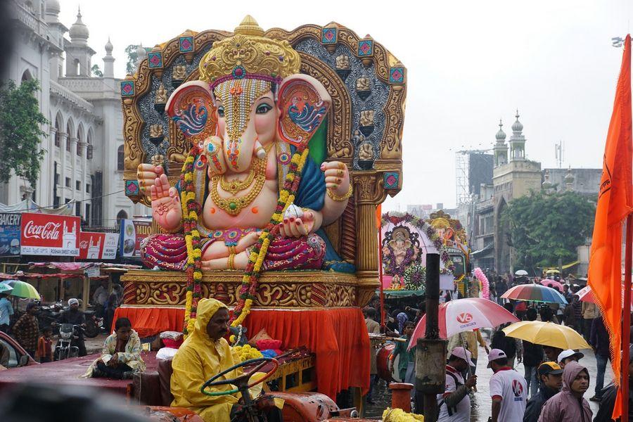 PHOTOS: Ganesh Nimajjanam in Hyderabad