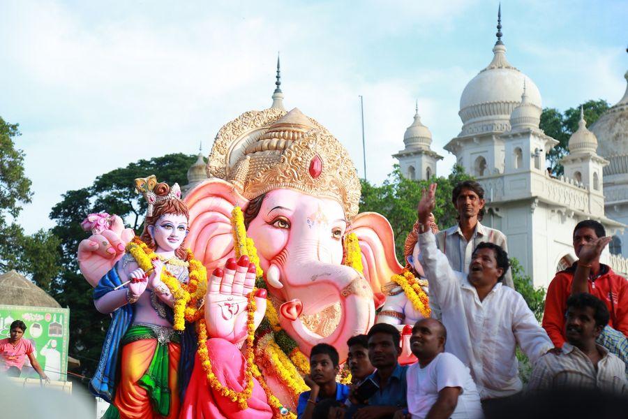 PHOTOS: Ganesh Nimajjanam in Hyderabad