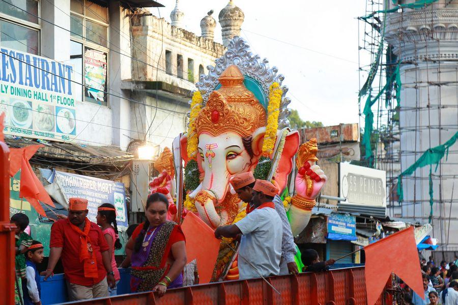 PHOTOS: Ganesh Nimajjanam in Hyderabad